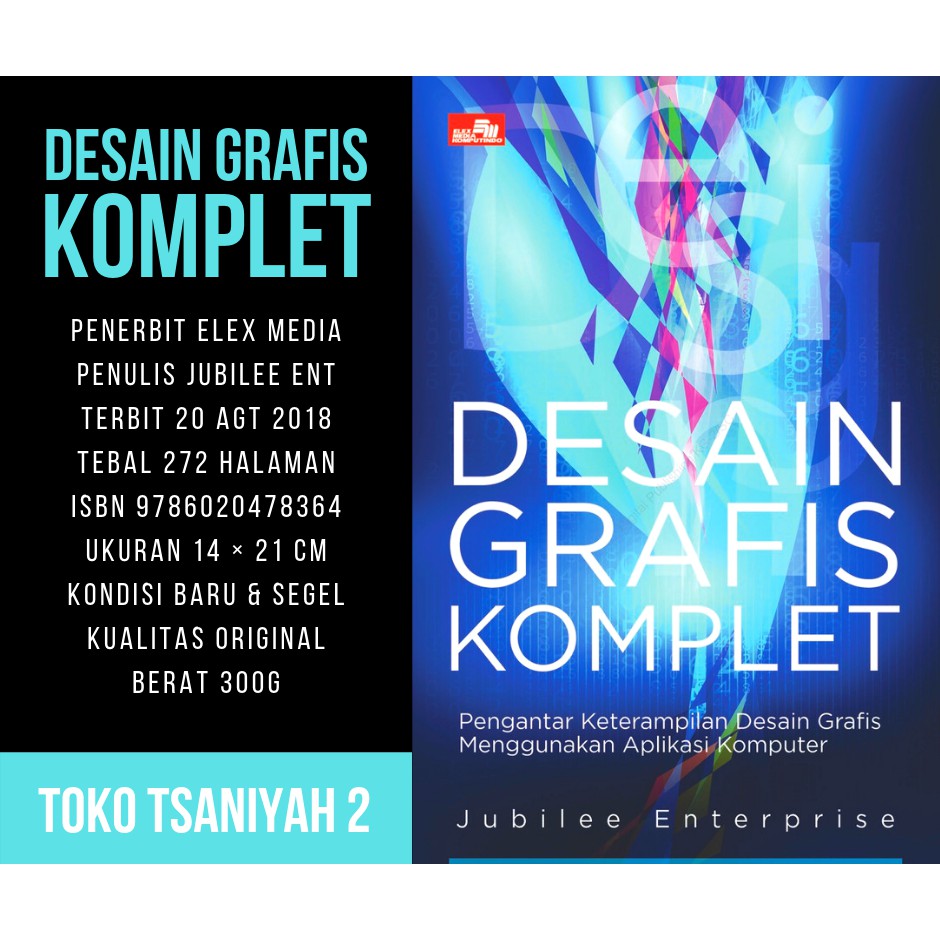 Buku Komputer Buku Desain Grafis Komplet Jubilee Enterprise Buku