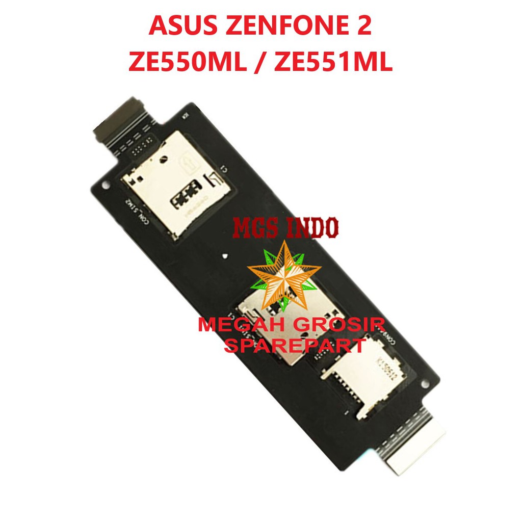 FLEKSIBEL SIM CARD ASUS ZENFONE 2 / ZE550ML / ZE551ML / Z008D / Z00AD ~ MGS INDO