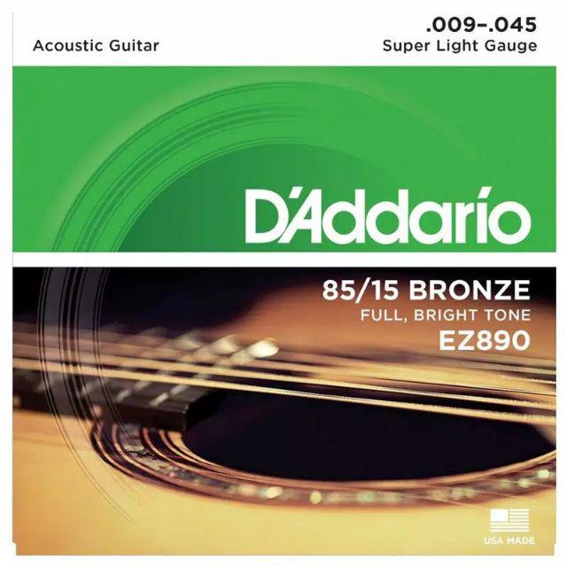 Senar Gitar Daddario D'addario Akustik String EZ890 EZ900 EZ910 EZ920-EZ890