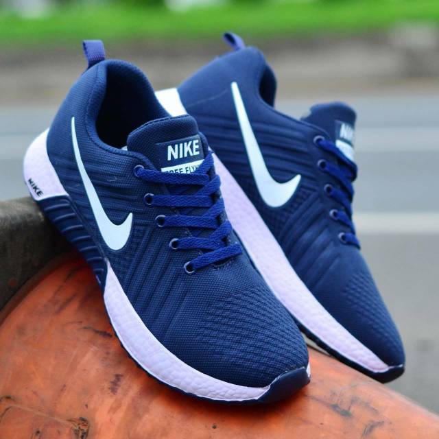 Sepatu Jogging Nike Free Flyknit Casual Shoes Woman, sepatu olahraga wanita Premium, Sneaker Casual