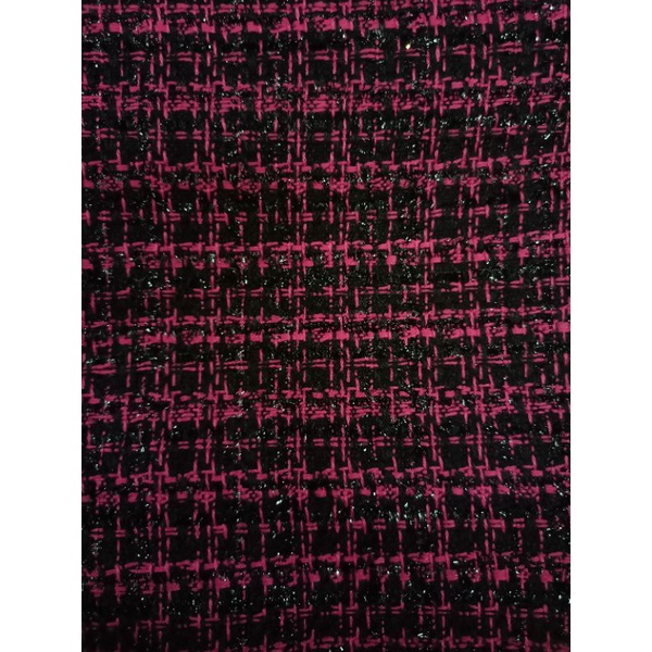TWEED - bahan kain tweed