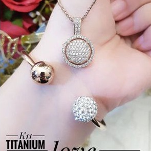 Set Perhiasan Wanita Titanium 829