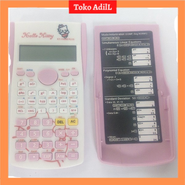 

KALKULATOR HK KT 350MS VC SCIENTIFIC