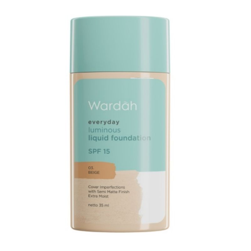 WARDAH Everyday Luminous Liquid Foundation SPF 15 40ml