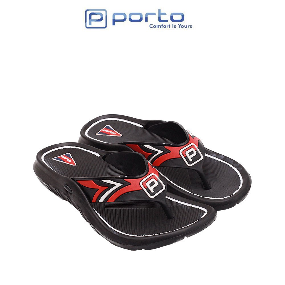 Sandal kasual/ Sandal Jepit/ Sandal Karet/ Sandal Pria porto 1031