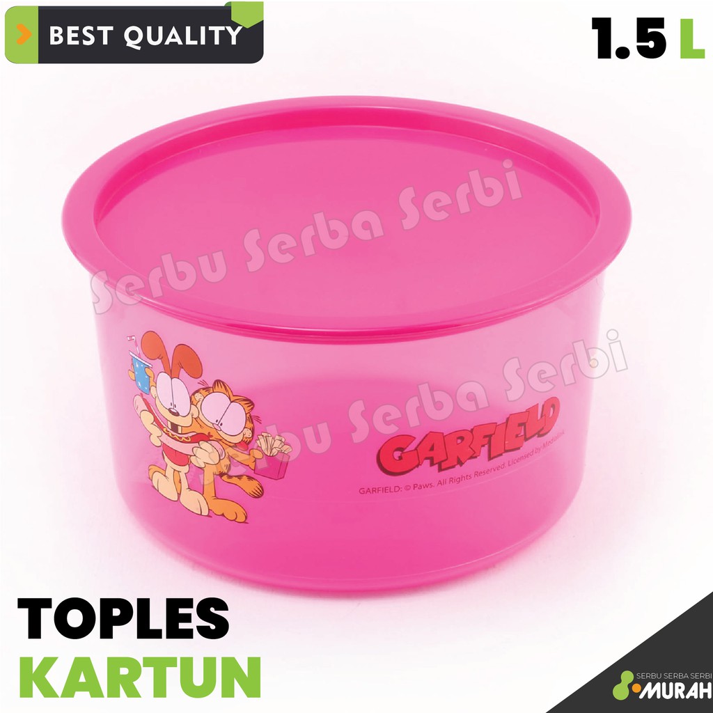 SERBU MURAH - Toples Callista ODT 1.5 Lt - Toples Lucu Toples Karakter Toples Tebal - Toples Kue