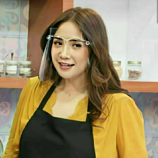 Paket 3pcs Face Shield Kacamata Nagita  ,Ori no KW