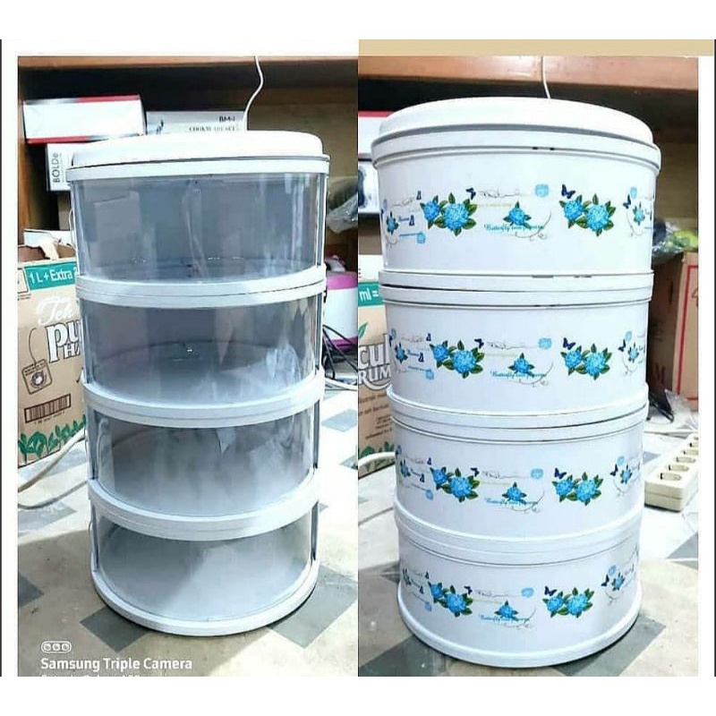 Tudung saji 4 susun / Food Cover 4 Layer