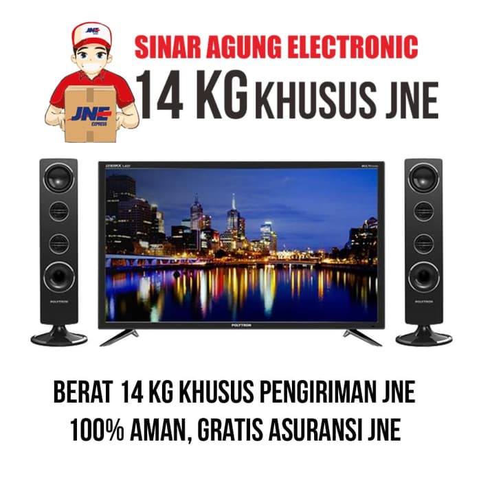 Promo POLYTRON PLD32T7511 TY TV LED - Garansi Resmi 5 Tahun Khusus JNE Murah Banget