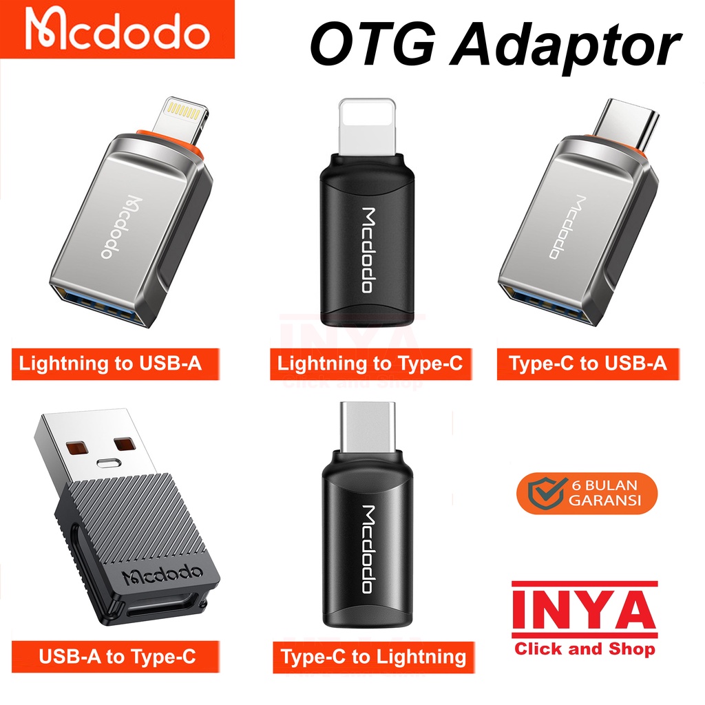 OTG ADAPTER DATA TRANSFER MCDODO - CONVERTOR - KONVERTER