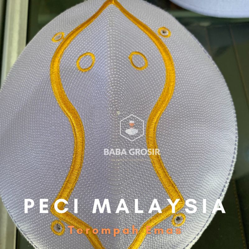 Peci Malaysia Terompah Emas | Peci Malaysia Terompah