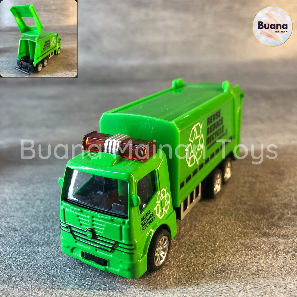 DIECAST TRUCK WORLD SCALE 1:55 MAINAN ANAK MOBIL MOBILAN KONSTRUKSI PEMADAM TRUK KEBERSIHAN KOTA