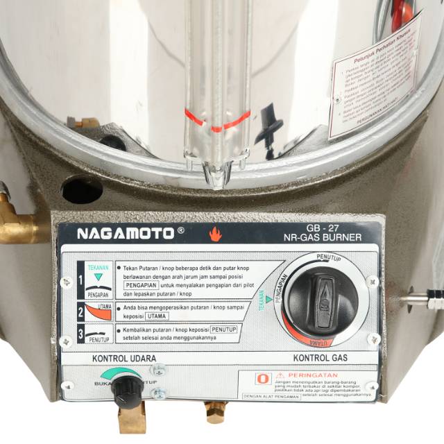 Boiler Otomatis Setrika Uap NAGAMOTO 25 Liter GB-27 Original NAGAMOTO