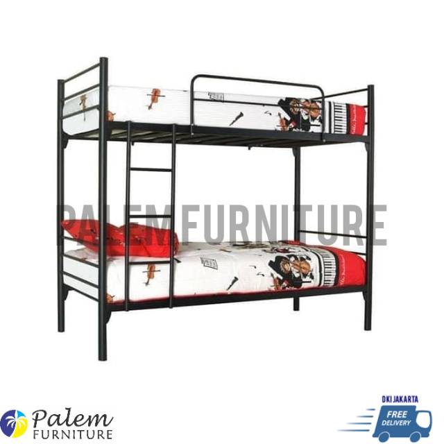 TEMPAT TIDUR RANJANG SUSUN BESI EXPO || M-BB 09