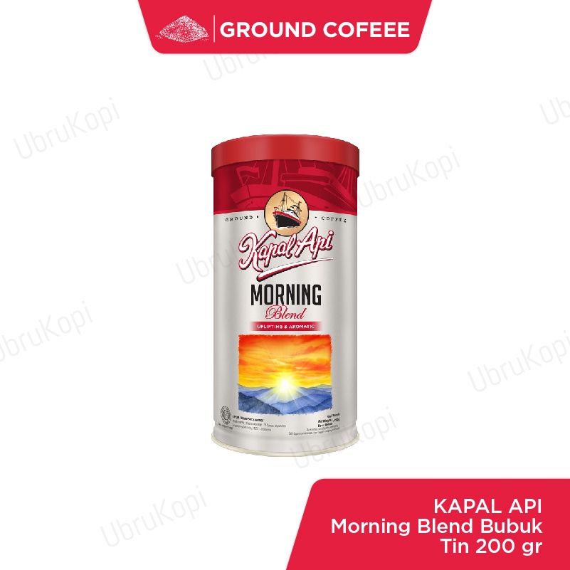 

Kapal Api Kopi Morning Blend Bubuk Tin 200gr