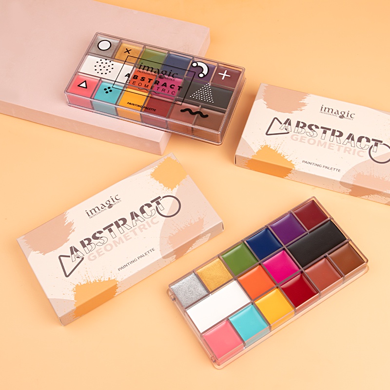 (READY &amp; ORI) IMAGIC 16 Color Painting Palette Body Paint BD505 BD 505