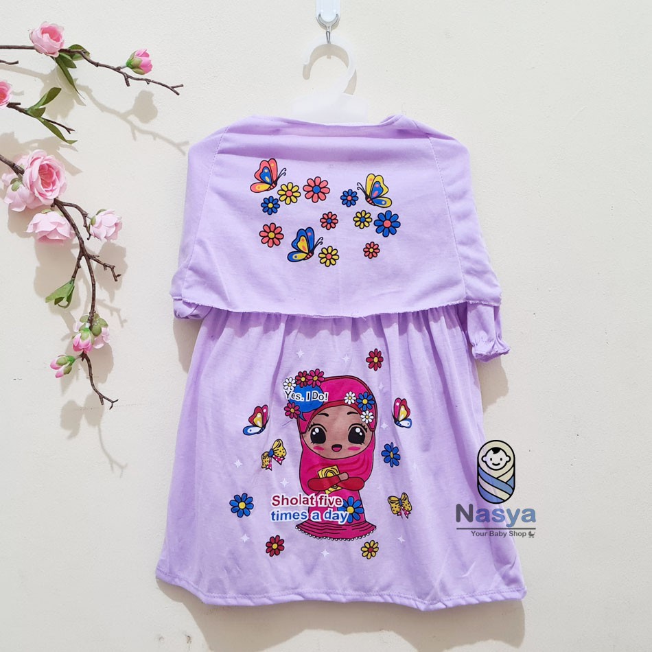 [N-025] Baju Bayi Perempuan MURAH / Gamis bayi (3-12 bulan)