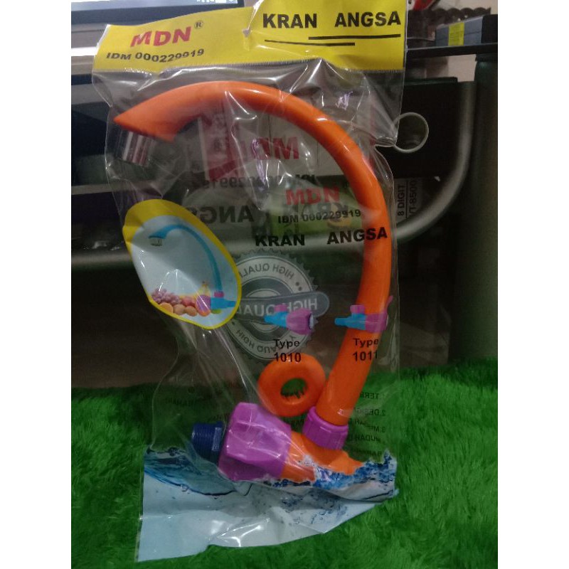 Kran Bak Cuci Piring / Kran Angsa PVC / Plastik MDN