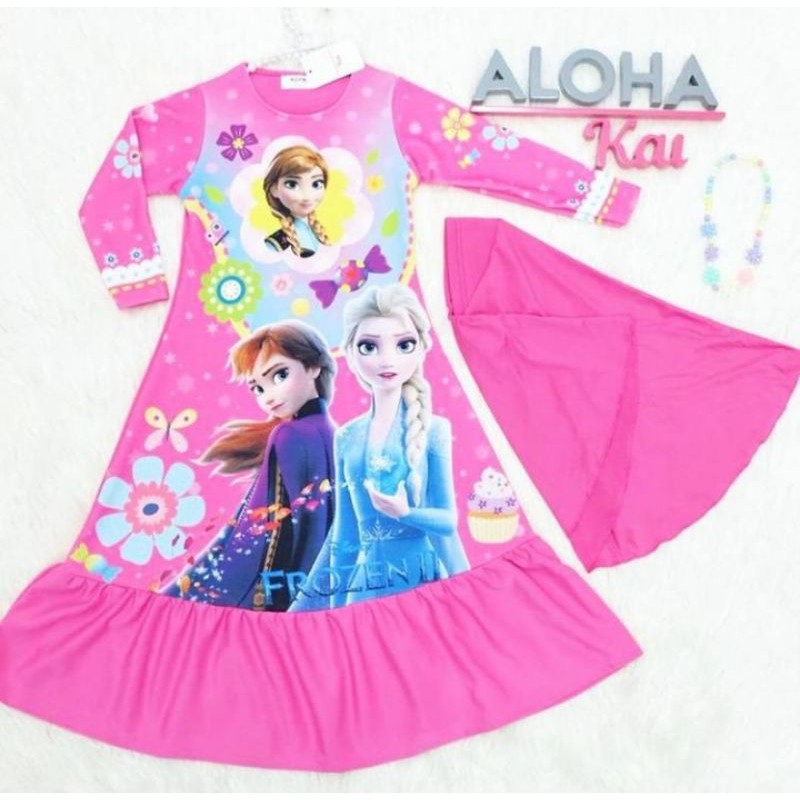 Gamis anak scuba Aloha Kai