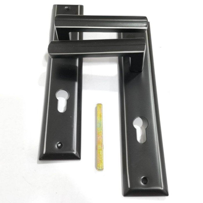 Kunci Pintu Rumah + Silinder KOMPLIT CHANEL BLACK BESAR (G7113)