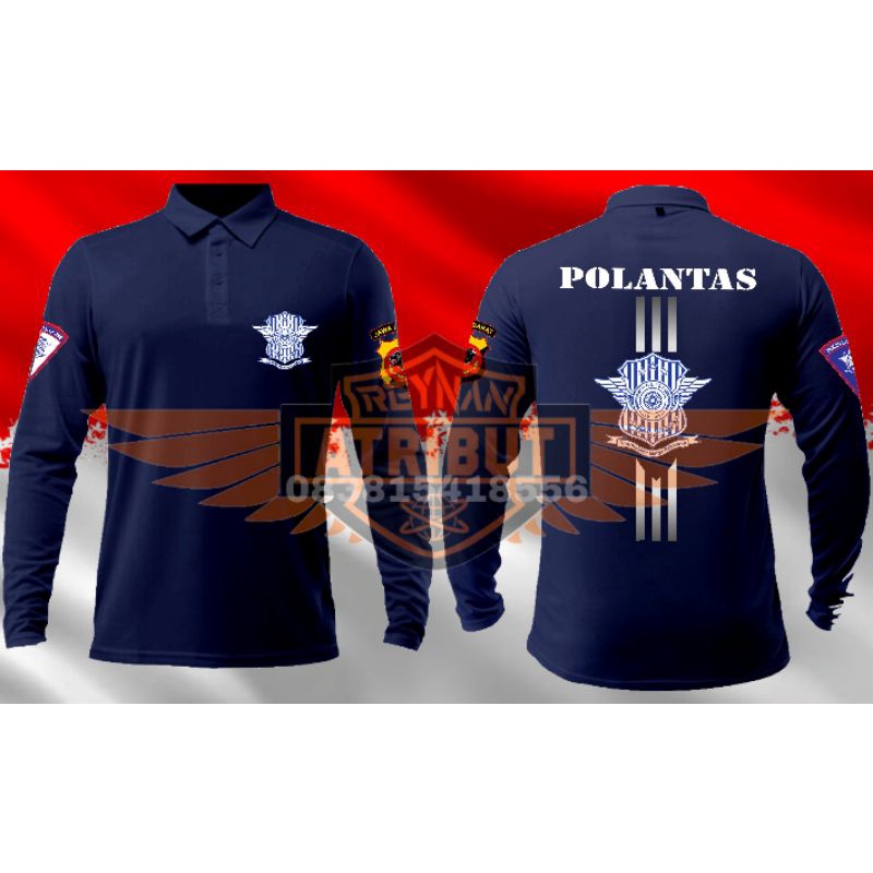Kaos polo POLANTAS/kaos berkerah POLANTAS