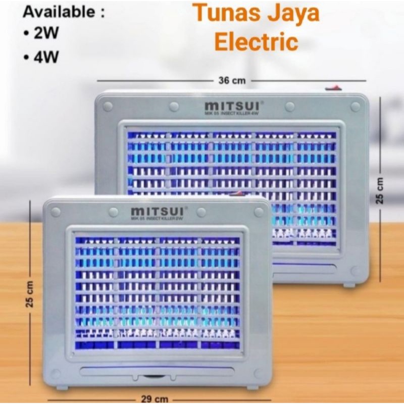 Insect Killer / Lampu Nyamuk UV Pembunuh Serangga 4W MITSUI