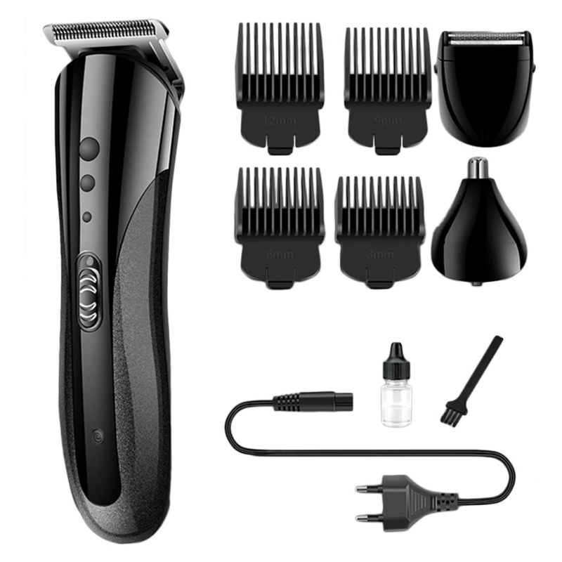 KEMEI KM 1407 Alat Cukur 3 in 1 Charger / Alat Cukur Rambut Kumis Jenggot Bulu Hidung / Alat Cukur Berkualitas