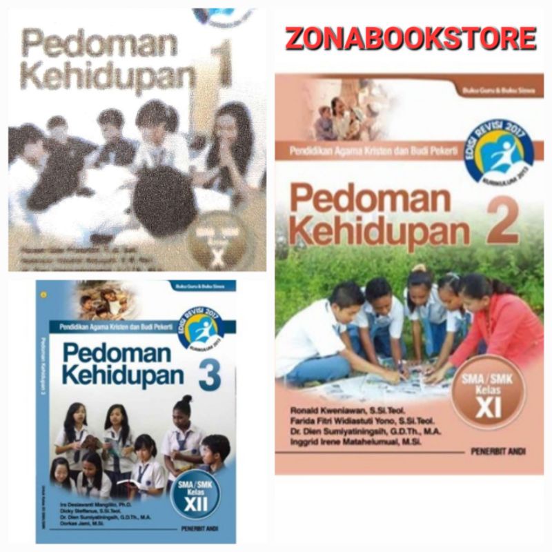 BUKU SISWA PENDIDIKAN AGAMA KRISTEN DAN BUDI PEKERTI - PEDOMAN KEHIDUPAN KELAS 10, 11 , 12 SMA/SMK K