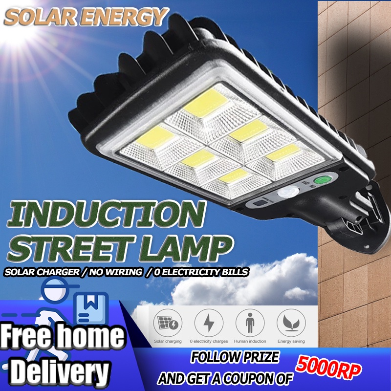 【Rady】120W 3Mode Lampu Solar Lampu Tenaga Surya  LED Surya Lampu Taman Dinding Tenaga Surya