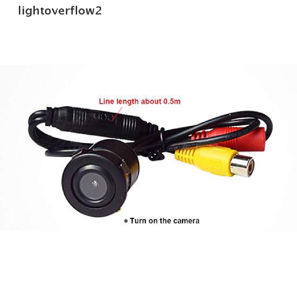 (lightoverflow2) Kamera Mundur / Parkir Mobil Mini Dengan Night Vision NTSC / PAL