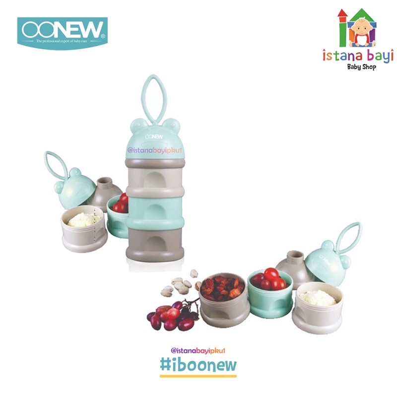OONEW Milk &amp; Snack Container - Wadah Susu bayi