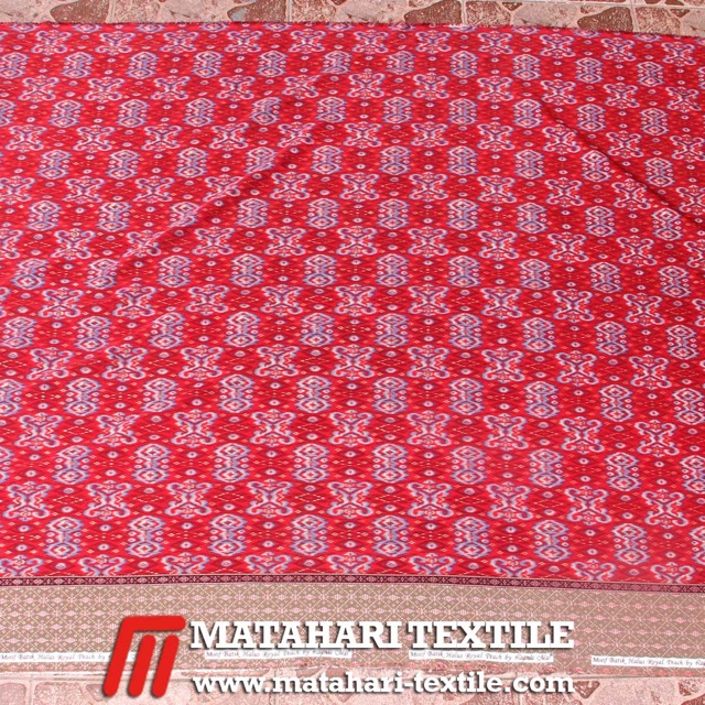 Harga permeter kain batik halus Legenda Mas / bahan kain batik print