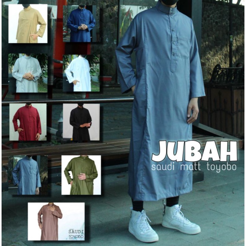 Jubah saudi | jubah toyobo | jubah haromain | model haromain | jubah dewasa | jubah pria | jubah