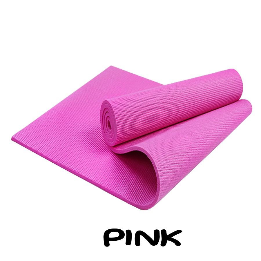 Matras Yoga Mat  MATRAS YOGA ALAS SENAM MAT TEBAL OUTDOOR INDOOR TERMURAH LARIS_STIKER89