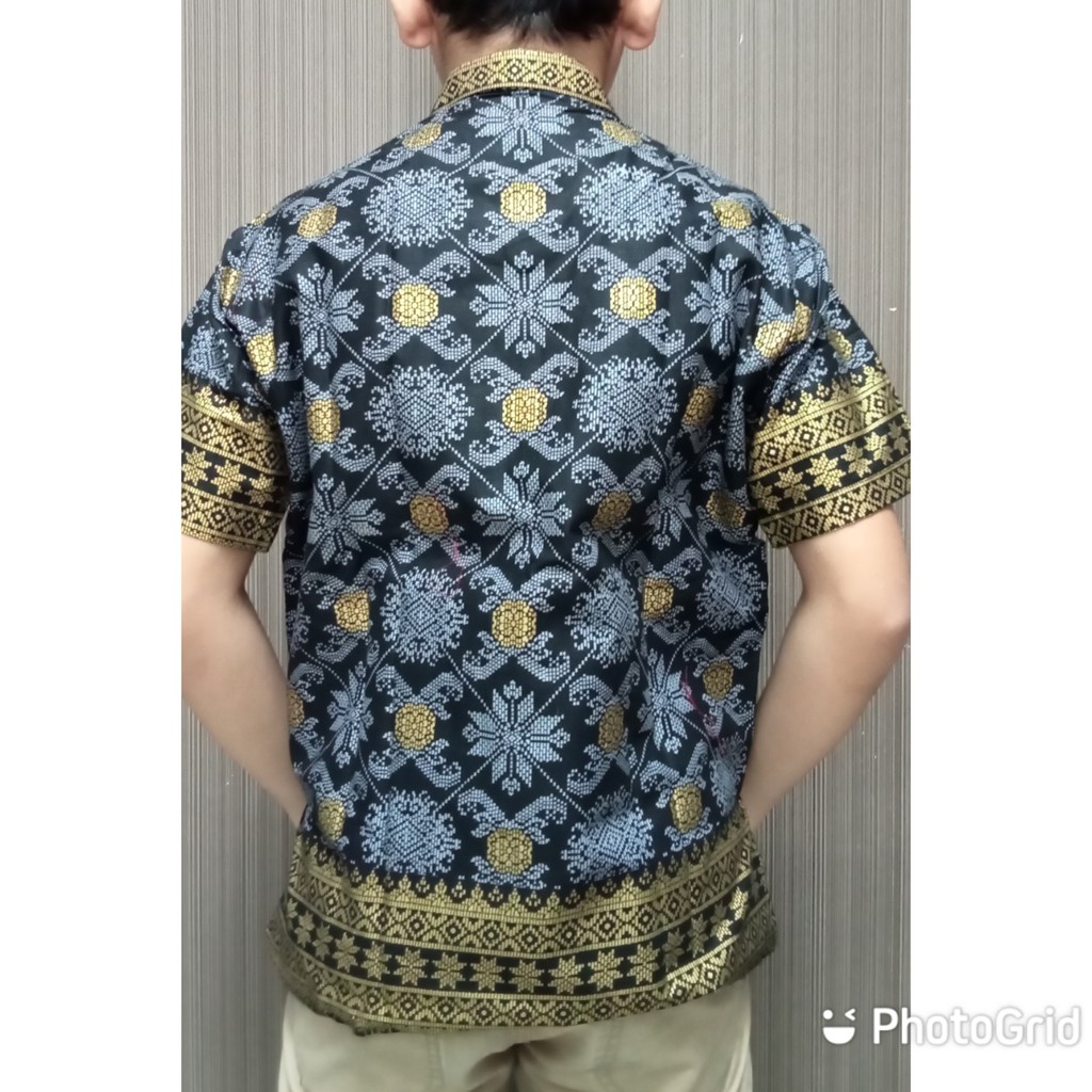 KEMEJA ANAK ANISA KUSUMA DAN SOIMAH/KEMEJA ANAK/KEMEJA SONGKET RUMAH KEBAYA BANDUNG RUMAH SONGKET BANDUNG