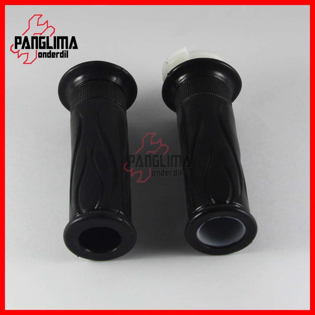 Handgrip Scoopy Lama &amp; Beat &amp; Vario &amp; Spacy Karet-Pipa-Slongsong Handle Hand grip-Fat-Vat-Pad-Handvat-Handpad Assy-Set