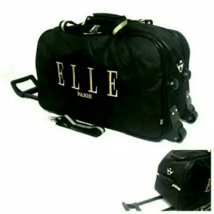 TAS TRAVEL/TRAVEL BAG/TAS TROLI RODA ELLE