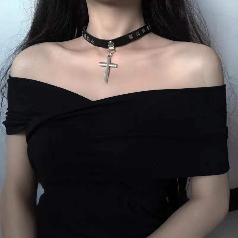 [GOTH] Women Gothic Style Vintage Choker Necklace 8345