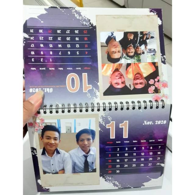 

Kalender meja 2020 lanscape