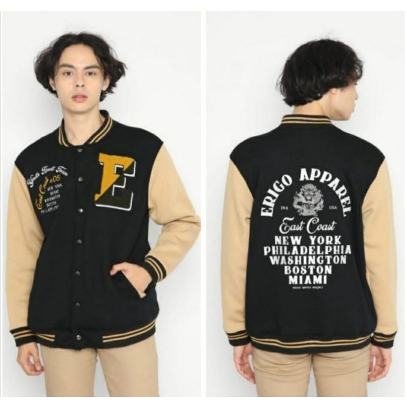 Jaket Baseball Terlaris // Jaket Baseball Varsity Original // Jaket Varsity Baseball Pria Wanita // 