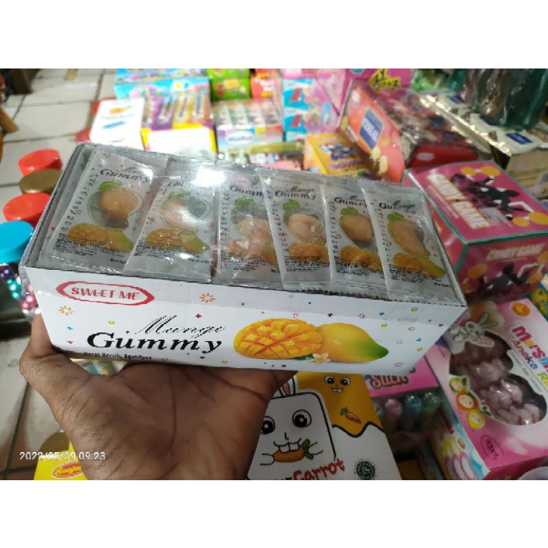 

permen gumy mangga isi 60 sachet