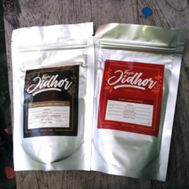 

Kopi JIDHOR robusta label cokelat