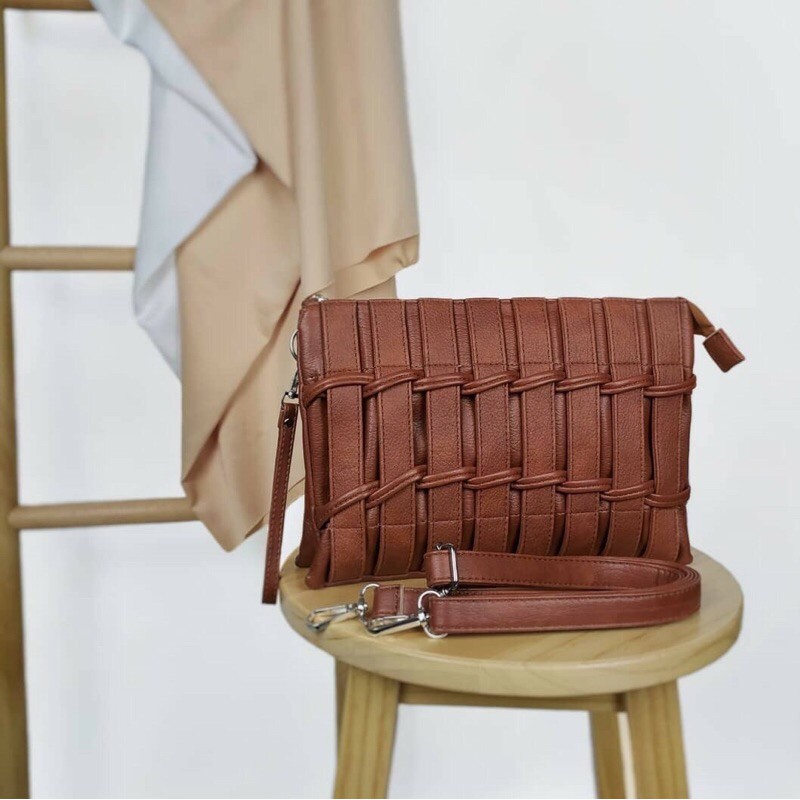 Slempang wanita Slempang pagar wanita Tas tangan wanita pu