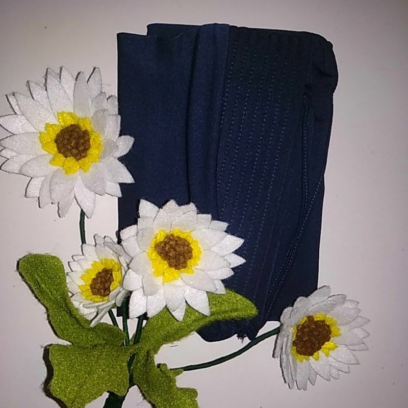 JILBAB SPORT / HIJAB SPORT PENDEK / BERGO MINI OLAHRAGA-Navy