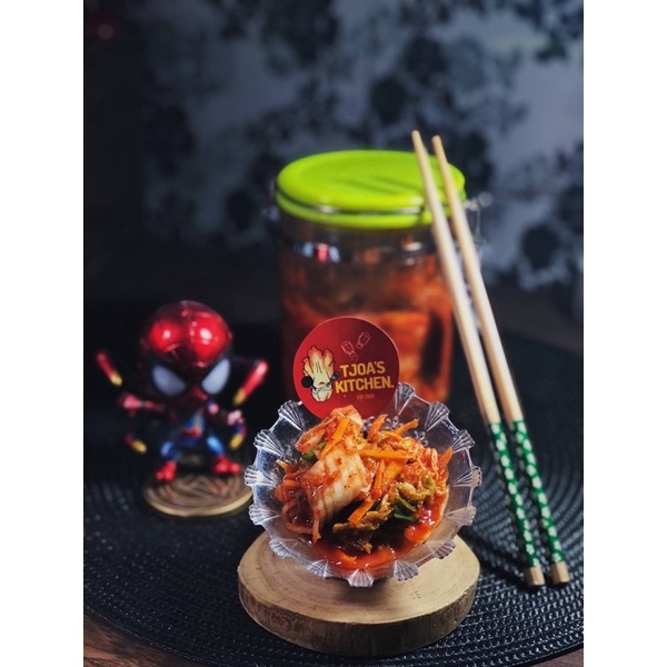 

Tjoa’s Homemade Baechu Kimchi Korea 1100gr (Sawi)