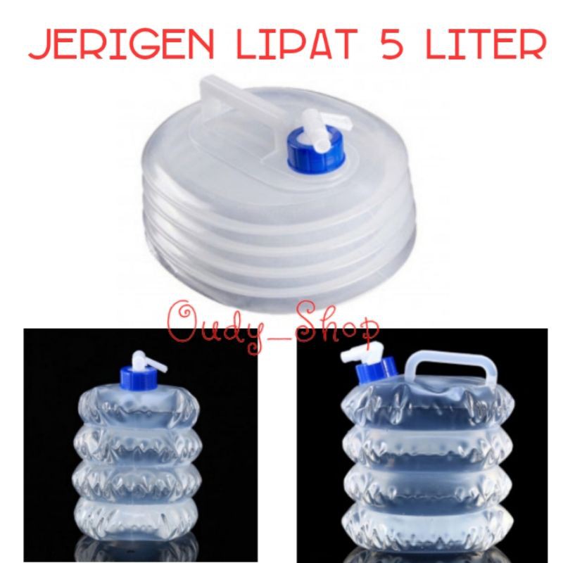 Jerigen Lipat Praktis Liter Portable Water Tank