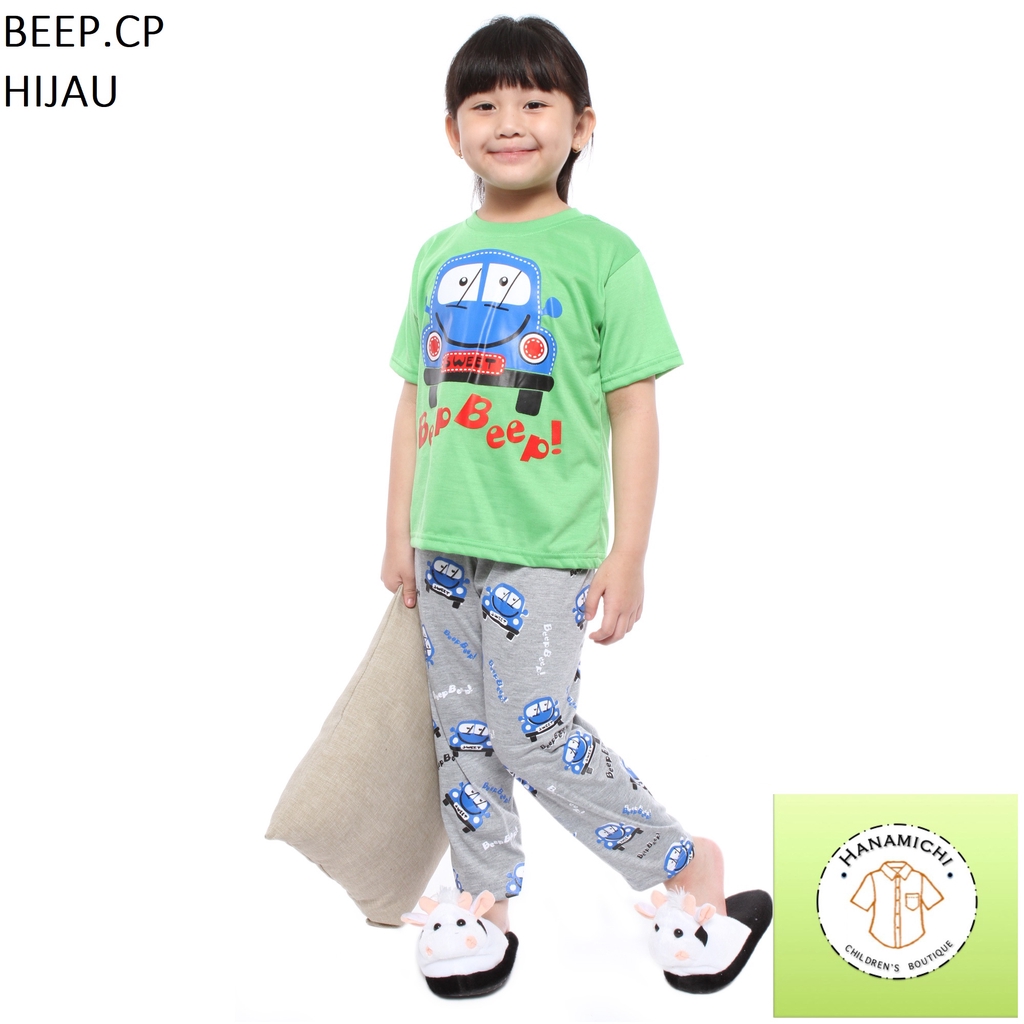 Hanamichi BEEP.CP Baju Tidur Anak Lengan Pendek