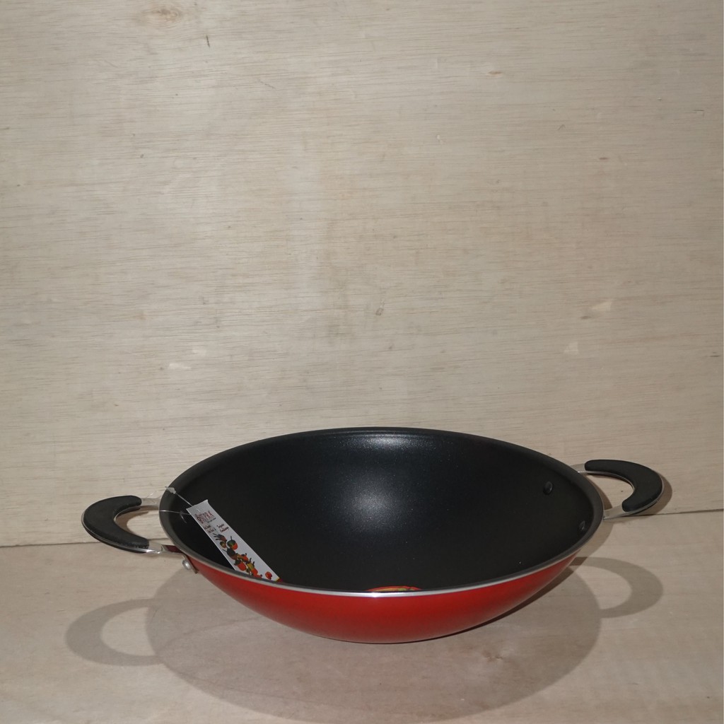 Wajan Wok 32 CM Teflom Supra