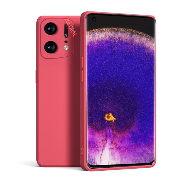 OPPO FIND X5 PRO 5G SOFT CASE MICROFIBER SUEDE SILICONE BACK COVER