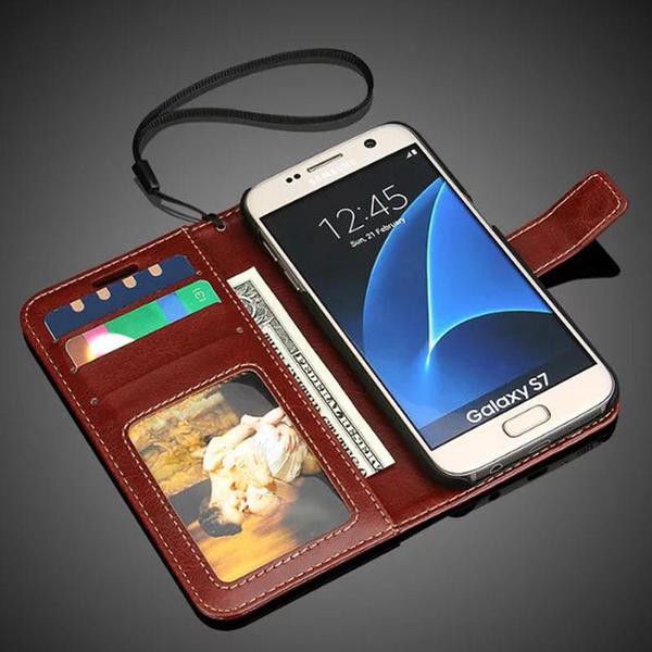 Wallet Case Leather Case Hp Smartphone Samsung S7